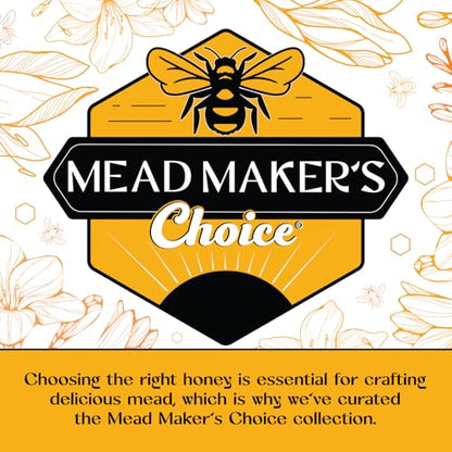 Craft A Brew - Mead Maker’s Choice - Butterfly Effect Mead Recipe Kit - Ingredients & Instructions for Mead Fermentation & Backsweetening – With Orange Blossom Honey - Makes 1 Gallon Still Mead - color: Butterfly Effect