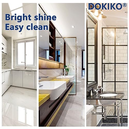 DOKIKO Glass Cleaner Refill Tablets - 50 Eco-Friendly Refill Packs,800fl oz Spray,Plastic-Free Formula for Windows, Mirrors & Windshields - size: 50 Count (Pack of 1)