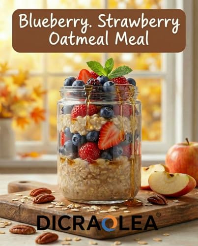 18oz 4Pack Glass Overnight Oats Jars Containers with Airtight Leakproof Lids, Reusable Mason Jars for Meal Prep, Yogurt Parfaits, Smoothies, Salads & Healthy Breakfasts (18 OZ-4-1) - color: 18oz-4-1