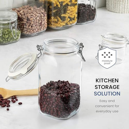 Bormioli Rocco Fido Jar 50.75 oz - Clear, Set of 2 - size: 50.75 oz