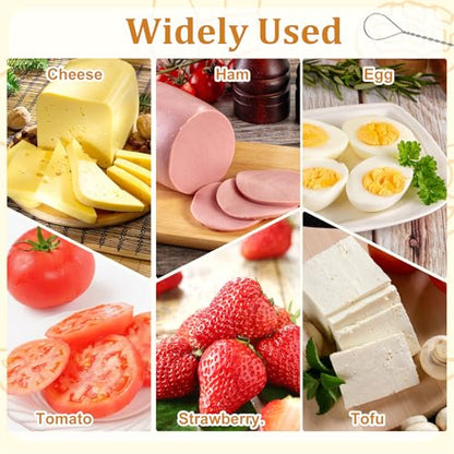 8Pcs Cheese Slicer Wire, 5.5in Stainless Steel Cheese Wire Replacement, Butter Slicing Board Cutter Wires for Kitchen