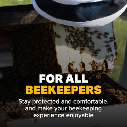 Mann Lake Honey Maker Beekeeping Suit, Durable Ripstop Nylon, Protective Gear for Men and Women, Comfortable and Lightweight, Ventilated Design, Ideal for Beginners and Professionals, Large - size: Large