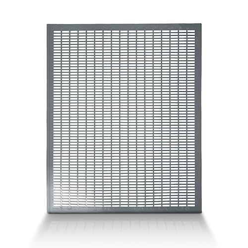 Mann Lake Plastic Queen Excluder, Fits 10 Frame Langstroth Beehives, Beekeeping Supplies & Kit Tools for All Beekeeping Levels - size: Single