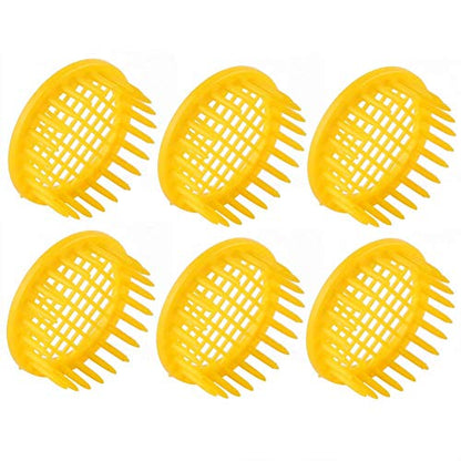 PayPie 6 Pcs Beekeeping Rearing Box Plastic Queen Bee Cages for Isolation of Queen Beel Beekeeping Equipment