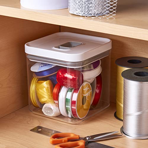 Copco Food and Organization Storage Container with Airtight Lid, 2.8-Quart, Clear - size: 2.8-Quart