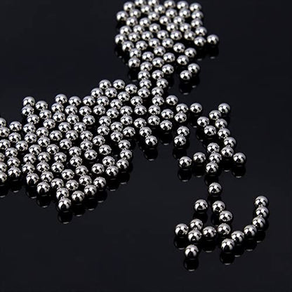 1000 PCS Decanter Cleaning Beads, 304 Stainless Steel Cleaning Balls for Glassware, Reusable Cleaning Beads for Wine Decanters Water Bottle Carafe and Vase - style: 1000pc Beads for Decanter