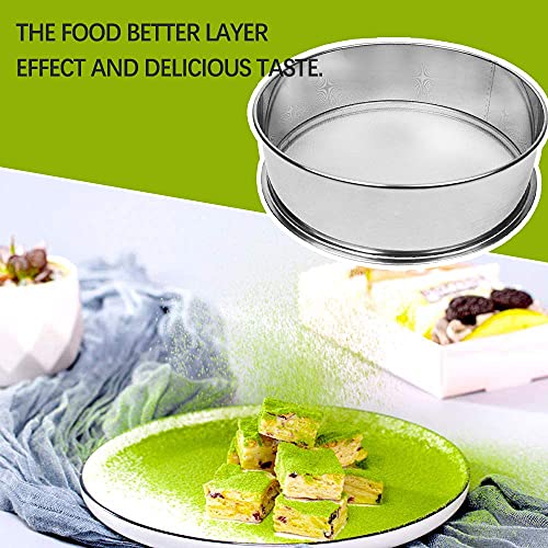 Sidasu Vibrating Sieve 200 Mesh Screen Stainless Steel Vibrating Sifter Mesh Screen - size: 200 mesh