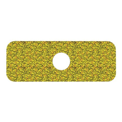 Cheese Faucet Mat For Kitchen Sink, Absorbent Countertop Protector, Quick Dry Sink Splash Guard Pad, Waterproof Draining Mat 15" X 5.5" - color: Style 10