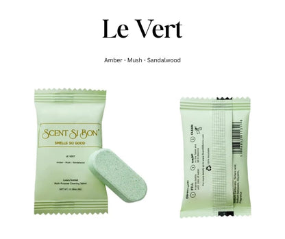L'Ombre Luxury Scented Multi-Purpose Cleaning Tablets, 4 Count, Makes 4 x 16oz Bottles, Inspired By Iconic Perfumes