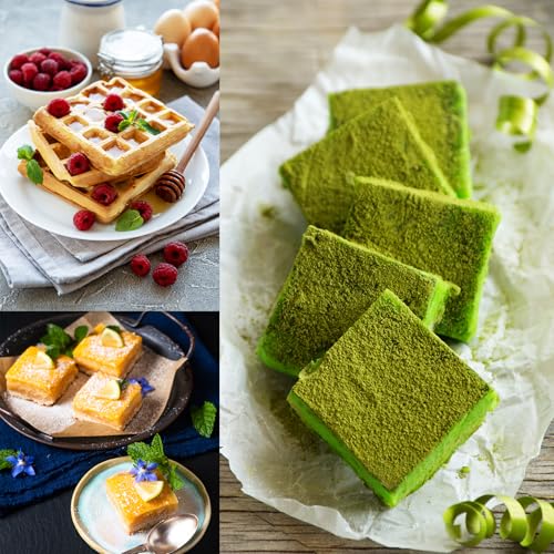 Square Cookie Cutter Sandwich Cutters for Lunchbox Fruit Cutters Vegetable Cutters for Baking DIY X‘mas Birthday Party Decor, Pack of 5 - style: Square