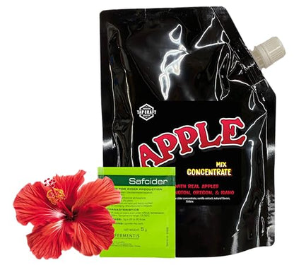 HomeBrewStuff 1 Gallon Hibiscus Hard Cider Extract Recipe Kit