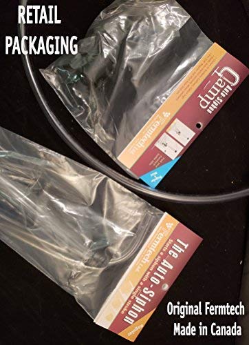 Fermtech Auto-Siphon Large 1/2" with 6.5 Feet of 7/16" Tubing and Clamp