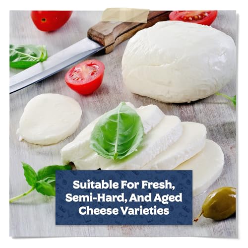 Microbial Rennet For Cheese Making | Vegetarian Rennet Tablets | Milk Coagulant | Vegan Cheese making | Shelf-Stable Rennet Tablets, Perforated For Easy Use