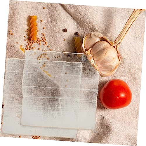 SMASOLO 18pcs Reusable Cheese Cloth for Straining Draining Tofu Making Muslin for Cooking Canning and Baking for Yogurt Oil and Poultry