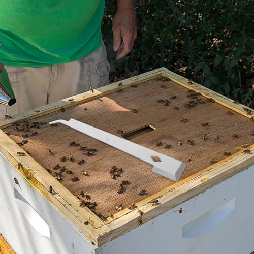 VANZACK Professional Beekeeping Tools Set Silver Steel Hive Scraper Beehive Box