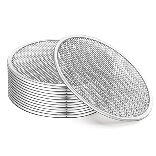 12 Pack Sprouting Lids, 316 Stainless Steel Screen Lid for 86mm Wide Mouth Mason Jar, Alfalfa, Broccoli Mesh Lids (wide mouth 12 PCS) - style: wide mouth 12 PCS