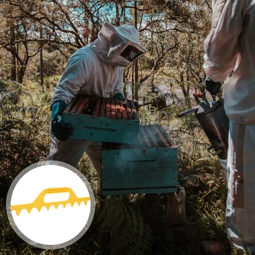 Plastic Beekeeping Frame Spacer Tool for Accurate Hive Frame Spacing Lightweight and User-Friendly Beehive Equipment for Beekeepers Essential Hive Maintenance Accessory
