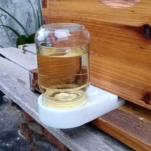 6 Pack Bee Hive Feeder, White Honey Bee Beehive Front Entrance Feeder, Bee Drinking Equipment - size: 6xl (us size 16 / waist:38"-40")