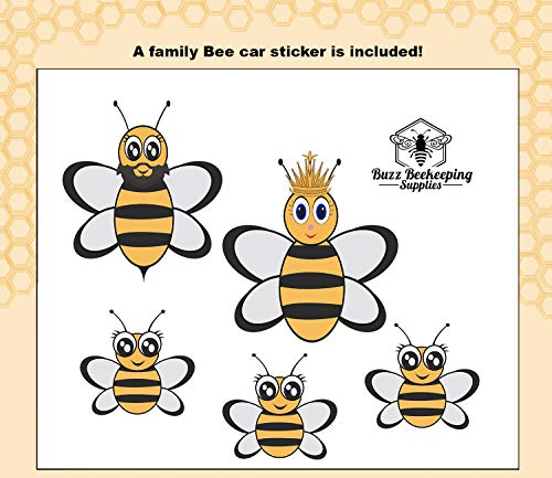 Professional Beekeeping Suit and Goatskin Gloves (1 pair) Self-Supporting Fencing Veil and Heavy Duty YKK Metal Zippers for Bee Keepers Easily Take On and Off - Small - size: Small