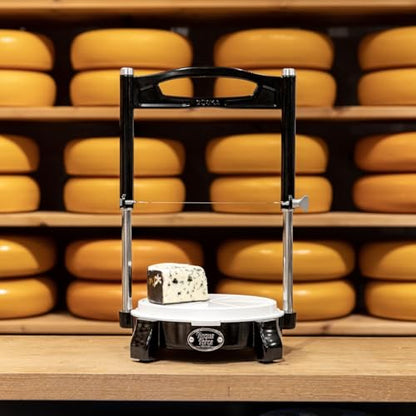 BOSKA RoqueForce® Black - Cheese Cutter – Cheese Tool for Soft Cheese - Easy to Use - Easy to Clean - Ergonomic, Efficient, Professional, Stylish, Durable