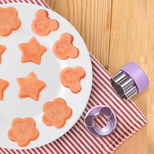 ALLTOP Mouse Cookie Cutters & Biscuit Cutter Set – Durable Stainless Steel, Food Grade, with Safety Covers for Baking and DIY Fun - color: Mouse