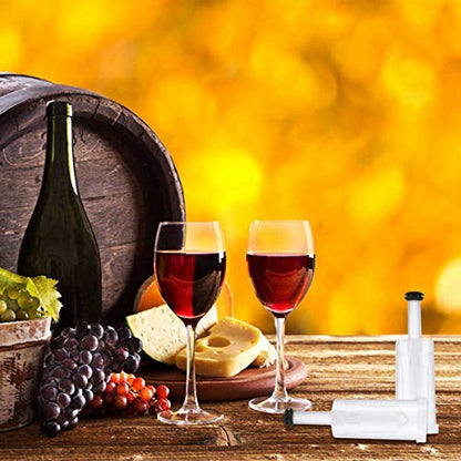 8 Pcs Air Locks Airlock Set for Fermentation,High Transparency | With 30Pcs Silicone Grommets,Detachable Design,Odorless and Non-toxic,Brewing Beer/Wine/Sauerkraut/Other Fermentation Project