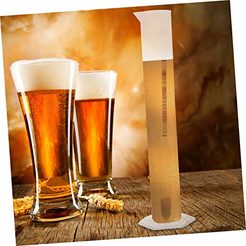 2 Sets Home Brew Hydrometer Kit Round Cylinder Triple Scale Alcohol Meter for Wine Making Beginners - color: 3