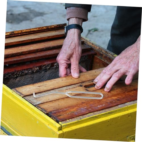 2pcs Beekeeping Tool Beehive Cleaning Hooks Bee Box and Frame Care Beehive Cleaner for Safe Beekeeping
