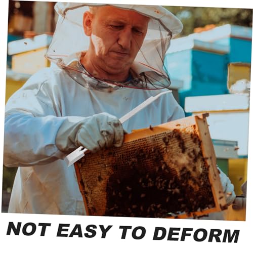 BESPORTBLE 5pcs Stainless Steel Hive Tool Bee Frame Lifter Curved Head Scraper Beehive Scraper Beekeeping Tool for Beekeepers