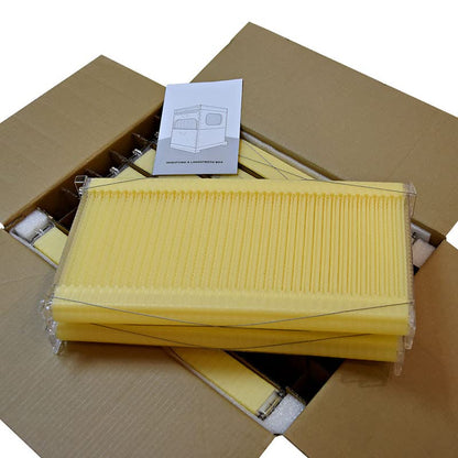 7pcs Auto Super Frames, Honey Extraction Frames, Easy Harvest Bee Frames for Beekeeping