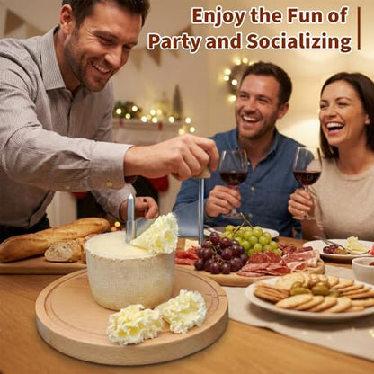 Cheese Curler Intended for Girolle – Stainless Steel Cheese Shaver & Slicer for Tête de Moine for Making Cheese Flowers – Curler Wheel Cutter for Charcuterie Boards & Chocolate (Base NOT Include)