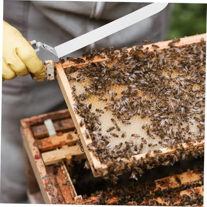 Stainless Steel Uncapping Knife Handle for Efficient Honey Extraction Essential Beekeeping Tool for Easy Saving Honey Scraping