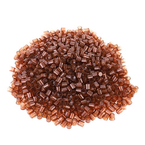 HEEPDD 1000Pcs Queen Rearing Cell Cups, Beekeeping Kit, Reusable Grafting System for Beekeepers Management 1000Pcs Queen Rearing Cell Cups, Plastic Nan Small Pet Supplies