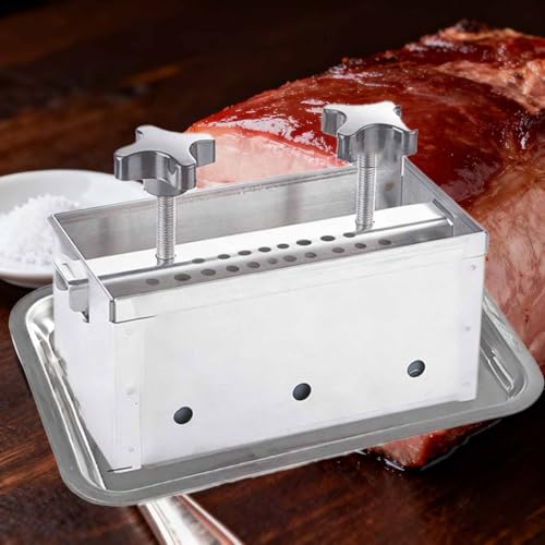 Heavy-Duty GS Stainless Steel Cheese Press with Adjustable Pressure, Towel & Drip Tray - Perfect for Tofu, Paneer & Cheese Making (1kg) - size: 2kg