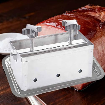 Heavy-Duty GS Stainless Steel Cheese Press with Drip Tray & Towel, Adjustable Pressure Kitchen Tool for Tofu, Paneer, 1kg, Perfect for Home Cheese Making - size: 1kg