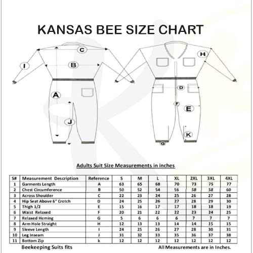 3 Layer Beekeeping Suit with Fencing Veil, Protective Gear, Includes Gloves (White, 4X-Large) - size: 4X-Large
