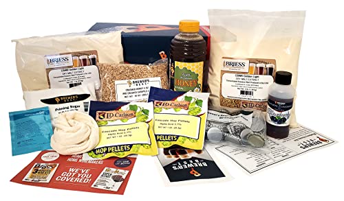 Brewer's Best - 1073 - Home Brew Beer Ingredient Kit (5 gallon), (Blueberry Honey Ale) Golden