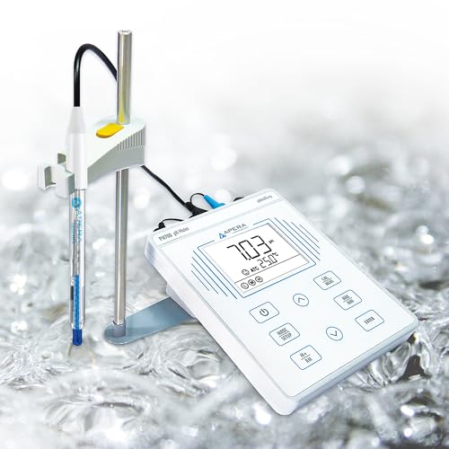 Apera Instruments PH700-HT Benchtop Lab pH Meter for High-Temperature Liquids (up to 130˚C) and/or Caustic Water Solutions - style: High Temperature