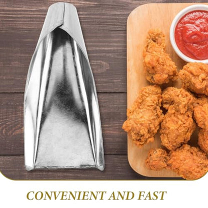 Large Mouth Funnel Food Grade Filling Funnel for Chicken Packaging Wide Mouth Tool for Accurate Bag Filling Home Kitchen Use