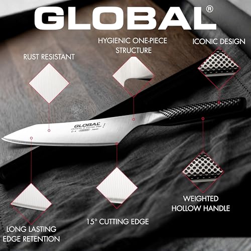 Global G-21/4-4 inch, 11cm Stainless Steel Spatula, 4-Inch, Silver - size: 4-Inch