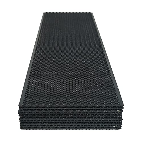BEEXTM Beehive Waxed Coated Foundation Sheet Beehive Foundation Sheets Plastic Bee Foundation for Bee Frames Waxed Foundation Sheet Medium Bee Foundation 10 Sheets