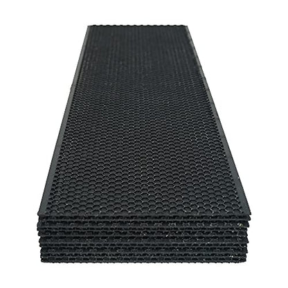 BEEXTM Beehive Waxed Coated Foundation Sheet Beehive Foundation Sheets Plastic Bee Foundation for Bee Frames Waxed Foundation Sheet Medium Bee Foundation 10 Sheets