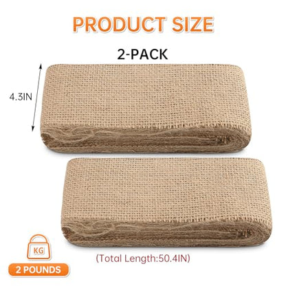 2 Pound Burlap Bee Smoker Fuel - Ideal for Beekeeping, Long-Lasting Cool Smoke, Perfect Match for Bee Hive Smokers
