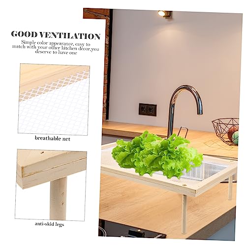 Large Pasta Drying Rack Mesh Vegetable Dryer Dish Drainer Fruit Drying Rack Noodle Holder
