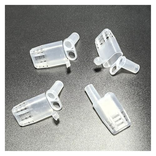 80 Pcs Bee Queen Cages Protection Queen Wangtaipu Bee Equipment Plastic White Safety Beekeep Cage Beekeeping Supplies