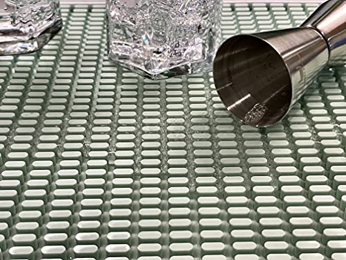 Highball & Chaser Premium Bar Mat 18in x 12in 1cm Thick Durable and Stylish Service Bar Mat for Spills, Coffee, Bars, Restaurants and Counter Top Dish Drying Mat, Glass Drying Mat (1 Pack, Mint Green) - color: Mint Green, size: 1 Pack