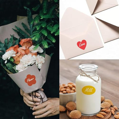 Custom Stickers for Weddings, Birthdays & Businesses - Personalized Labels with Your Logo - Waterproof, Fade and Heat Resistant - Pack of 100-1000(Custom Image, 1 Inch) - color: Custom Image, size: very small 1 inch
