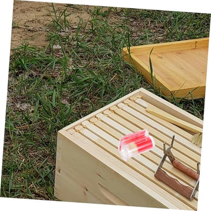 MERRYHAPY Queen Marking Bottle Leakproof Cap Plastic Bee Marker for Beekeepers Lightweight and User-Friendly Queen Clips for Efficient Bee Breeding and Research