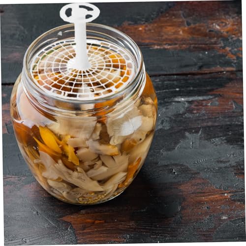 Fermenting Weights Press Plate 7.5 Inch Fermentating Weight for Pickled Foods, Mason Jar Fermentation Kit with Handle