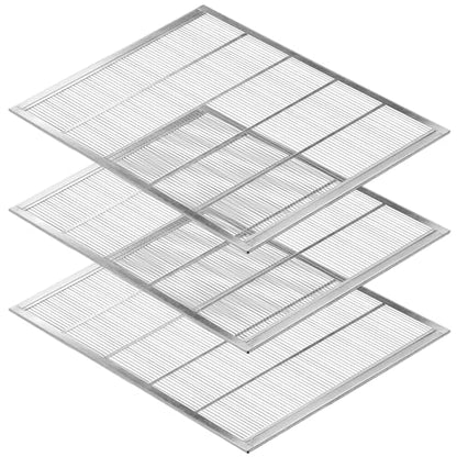 10 Frame Queen Excluder, 3 Pack Galvanized Metal Beehive Excluder for Langstroth Hive, Bee Hive Separator for Honey Super - size: 10-Frame 3Pack